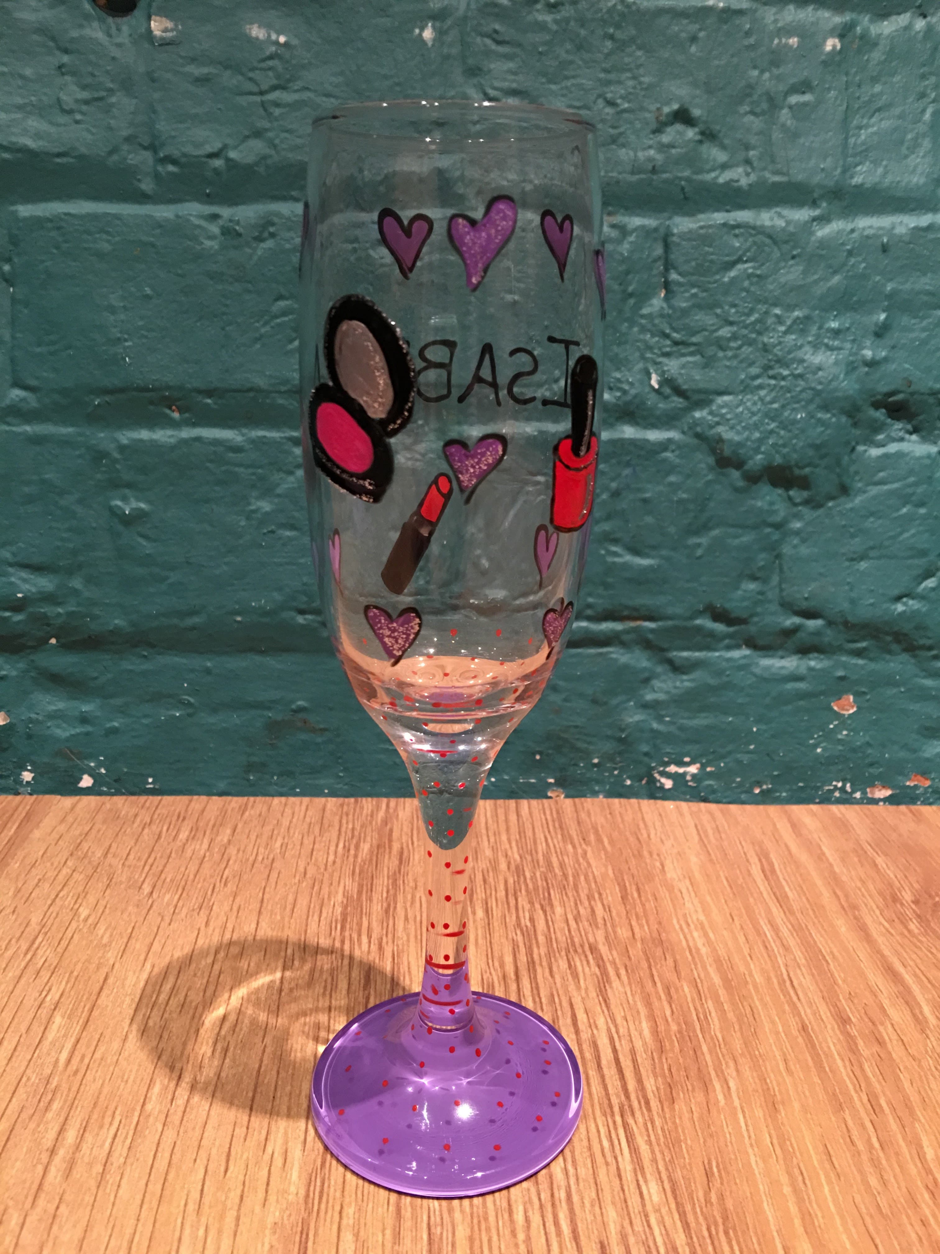 Fashion Queen - Personalised Champagne Flute