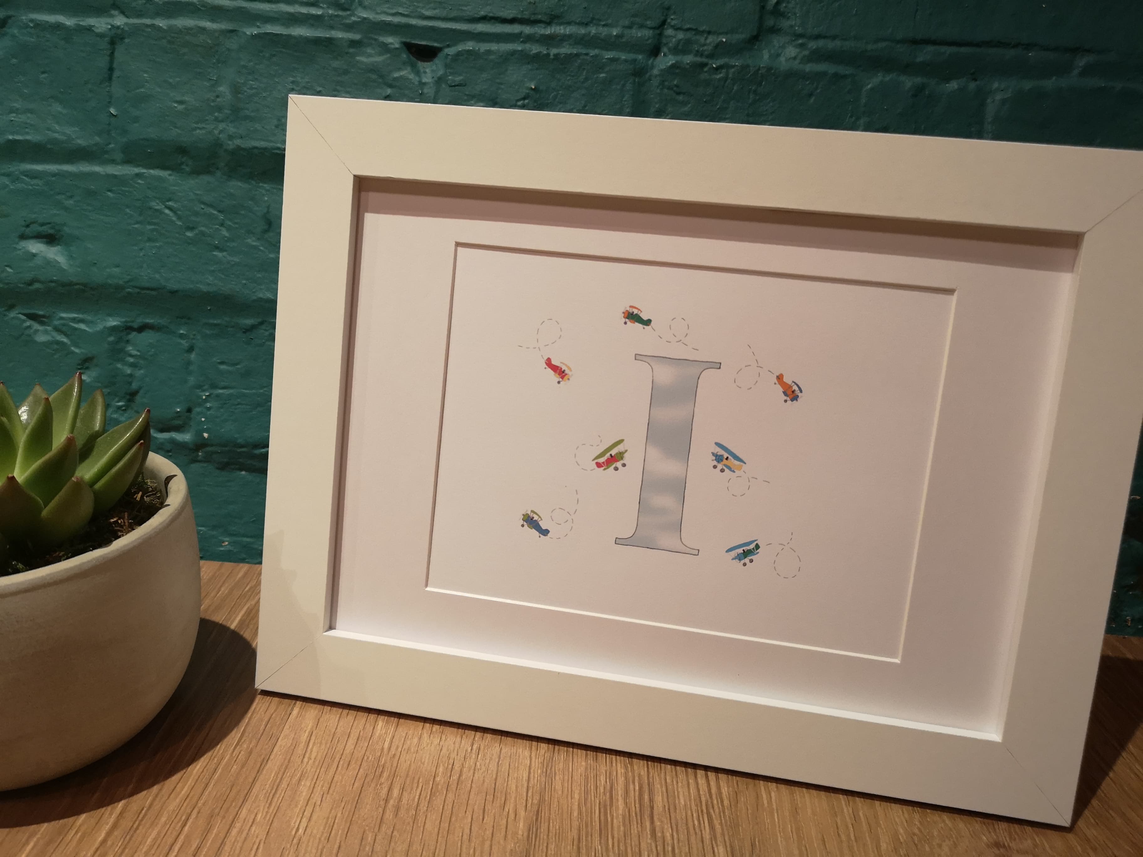 Reach for the Sky Initial Print