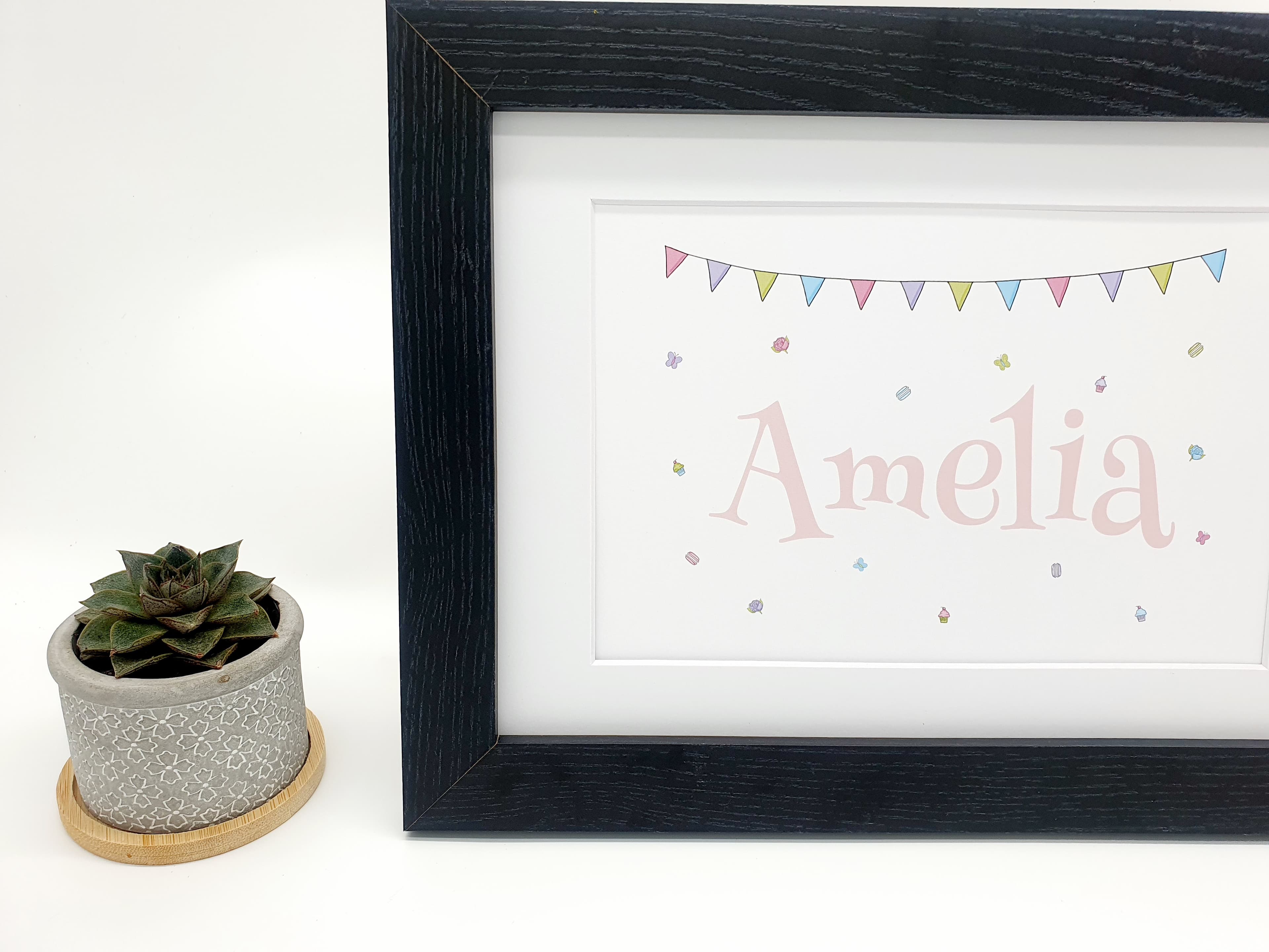Personalised Garden Party Print
